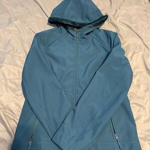 The North Face Women's Blue Hooded Jacket